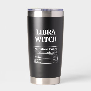 Libra Witch Zodiac Birthday Customizable BFF Trend Insulated Tumbler