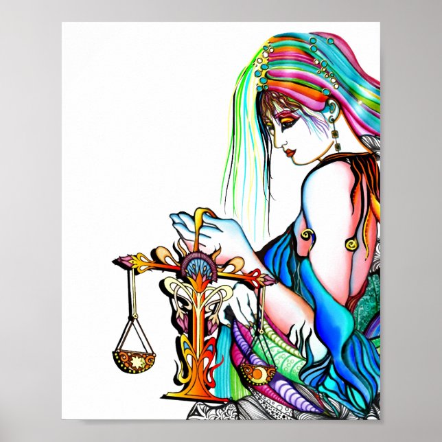 Libra Woman Poster (Front)