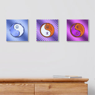 Libra & Wood Boar Canvas Photo Tile