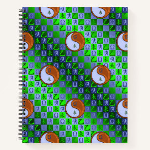 Libra & Wood Goat Notebook