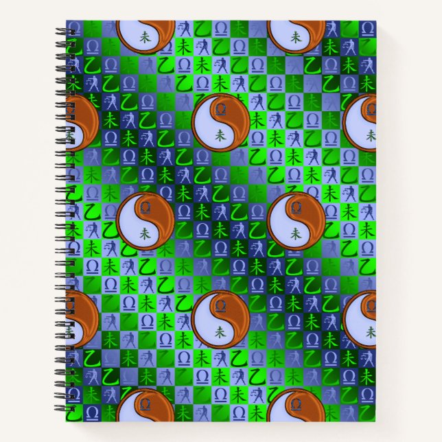 Libra & Wood Goat Notebook (Front)