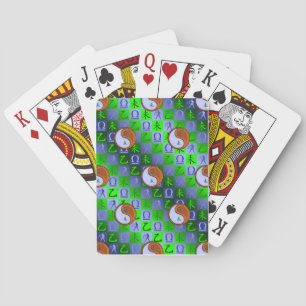 Libra & Wood Goat Poker Cards