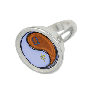 Libra & Wood Monkey Ring