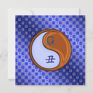 Libra & Wood Ox Card