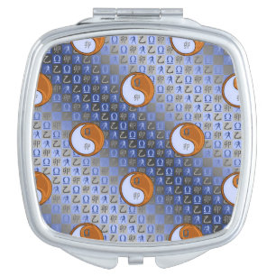 Libra & Wood Rabbit Compact Mirror