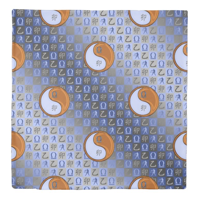 Libra & Wood Rabbit Duvet Cover (Front)