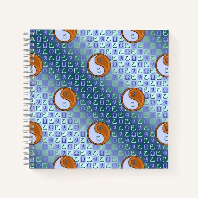 Libra & Wood Snake Notebook (Front)