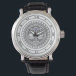 Libra Wrist Watch<br><div class="desc">This design is reproduced from a 2009 Belarus zodiac commemorative coin collection designed by Svetlana Zaskievich and issued by the National Bank of the Republic of Belarus. There are twelve coins in the series; one for each sign of the zodiac. All of these coins are considered novelties and are in...</div>