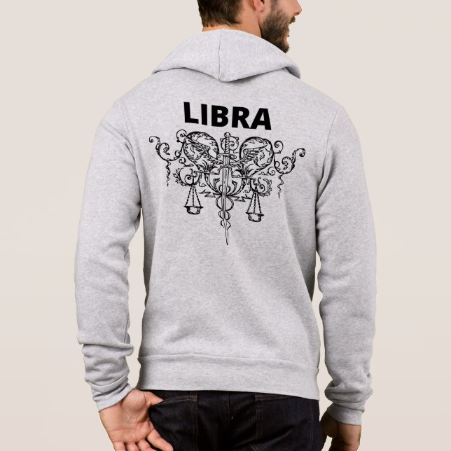 Libra Zip Hoodie (Back)