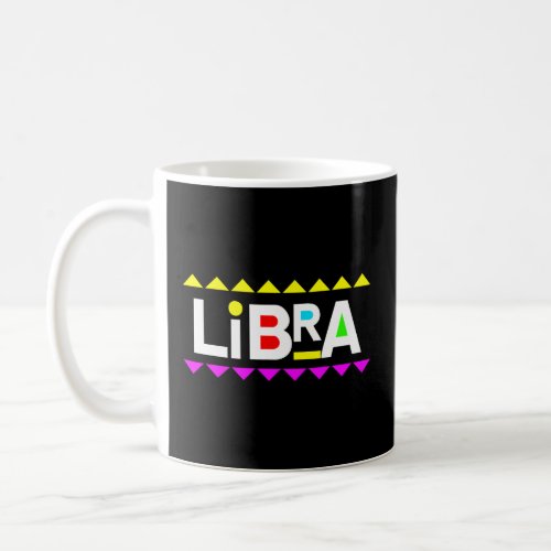 Libra Zodiac 90s Style  Coffee Mug