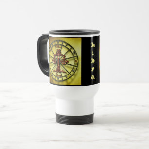 Libra Zodiac Astrology design Horoscope Travel Mug