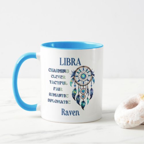 Libra Zodiac Birthstone Mug