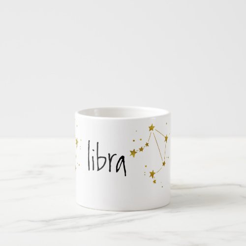 Libra Zodiac Espresso Cup