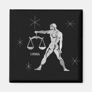 Libra Zodiac Magnet