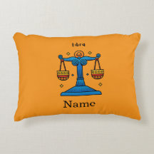 Libra Zodiac Retro Pop Art - Personalized Gift