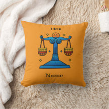 Libra Zodiac Retro Pop Art - Personalized Gift