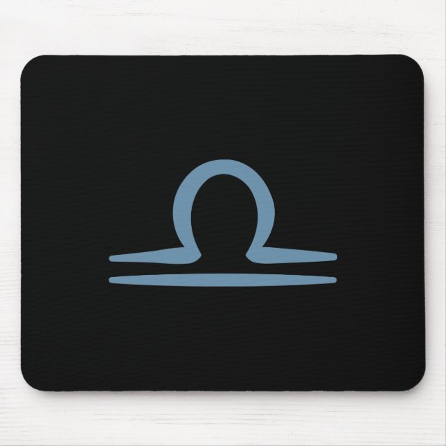 LIBRA Zodiac September October Birthday Astrology  Mouse Pad (Front)