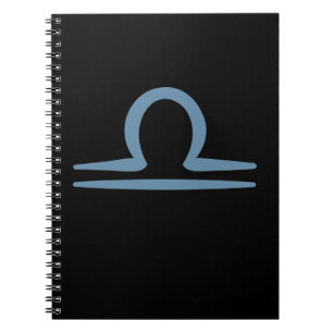 LIBRA Zodiac September October Birthday Astrology Notebook
