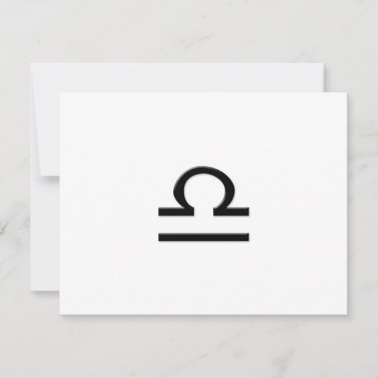 Libra - Zodiac Sign (Front)