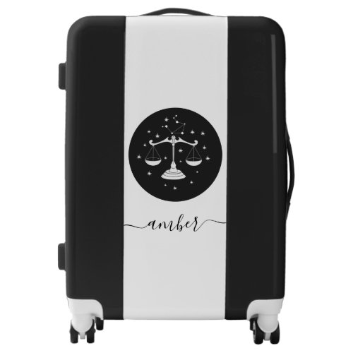 Libra Zodiac Sign Astrology Stars Feminine Name Luggage