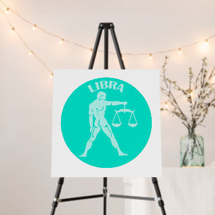 Libra, Zodiac Sign, Horoscope, Astrology Foam Board