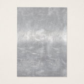 Libra Zodiac Sign in silver grunge steel style (Back)