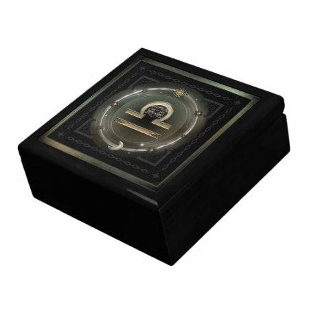 Libra Zodiac Sign Jewelry Box