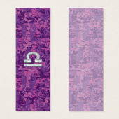 Libra Zodiac Sign on Fuchsia Digital Camo (Front & Back)