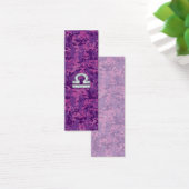 Libra Zodiac Sign on Fuchsia Digital Camo (Desk)