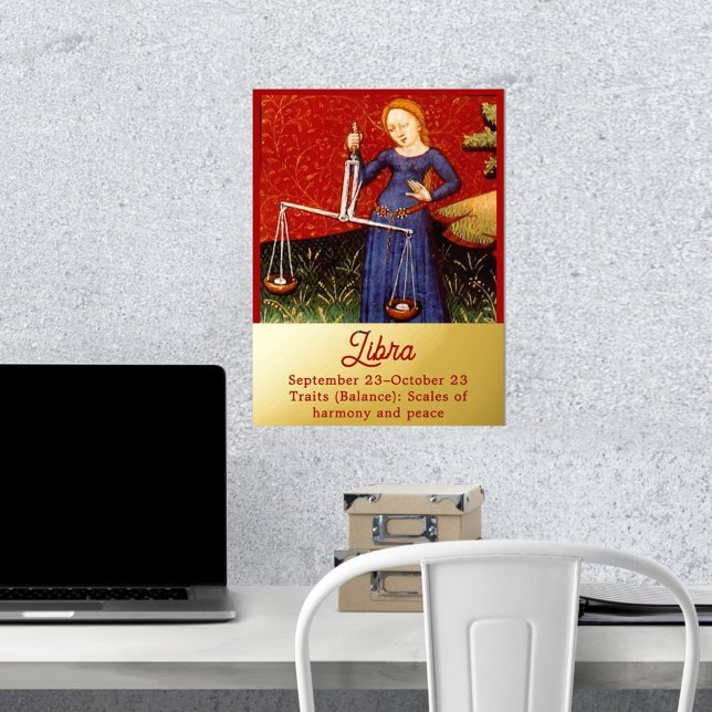 Libra Zodiac Sign Scales Birthday Party (Creator Uploaded)