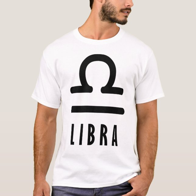 Libra zodiac sign T-Shirt (Front)