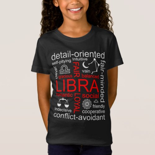 Libra Zodiac Sign T_Shirt