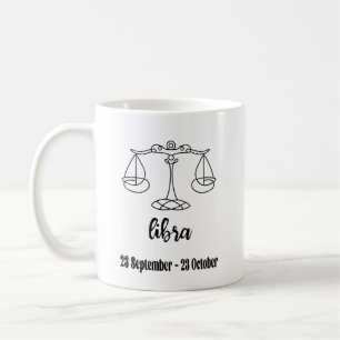 Libra, Zodiac Signs Coffee Mug