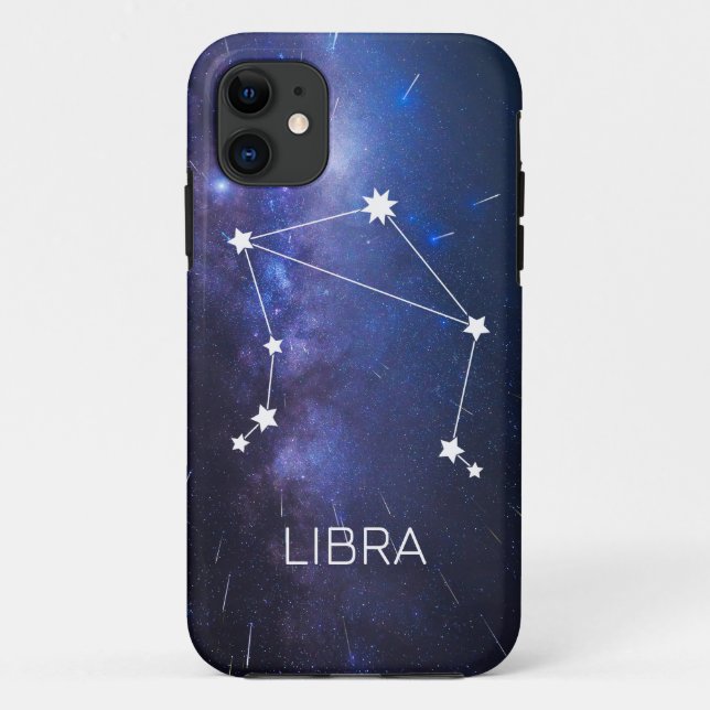 Libra Zodiac Star Sign Case-Mate iPhone Case (Back)
