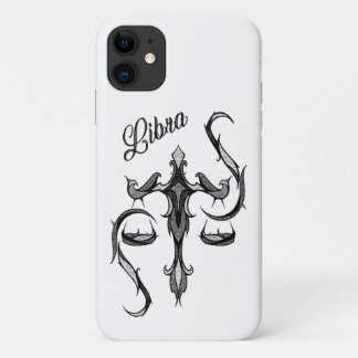 Libra Zodiac Symbol iPhone 11 Case