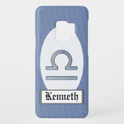 Libra Zodiac Symbol Element by Kenneth Yoncich Case-Mate Samsung Galaxy S9 Case