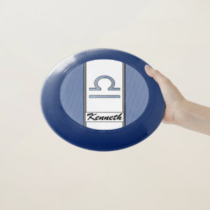 Libra Zodiac Symbol Element by Kenneth Yoncich Wham-O Frisbee