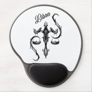 Libra Zodiac Symbol Gel Mouse Pad