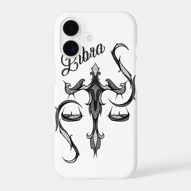 Libra Zodiac Symbol Iphone Case (Back)