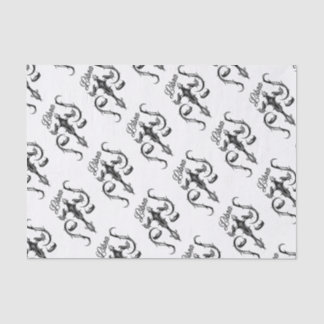 Libra Zodiac Symbol Tissue Paper