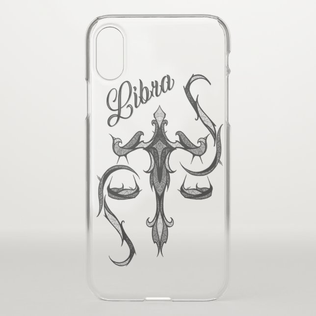 Libra Zodiac Symbol Uncommon iPhone Case (Back)