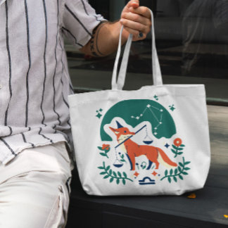 Libra Zodiac Tote Bag