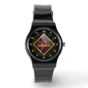 Libra zodiac watch