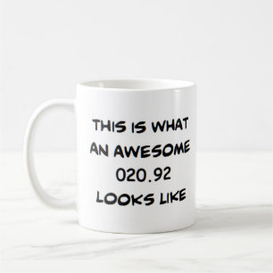 librarian 020.92, awesome coffee mug