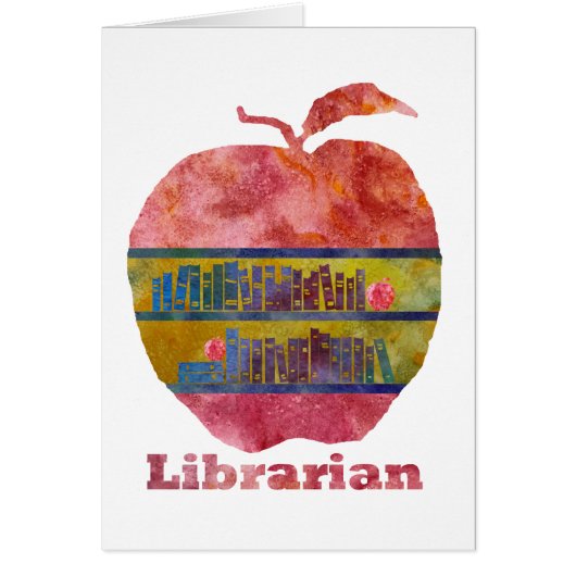 Librarian Apple Cards (Front)