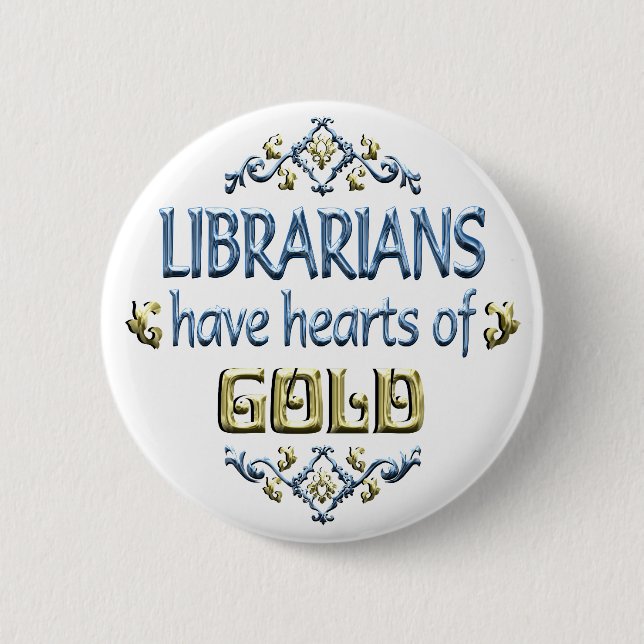 LIBRARIAN Appreciation Button (Front)