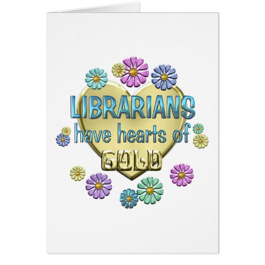 Librarian Appreciation Cards (Front)
