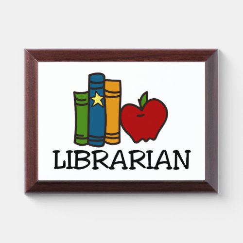 Librarian Award Plaque