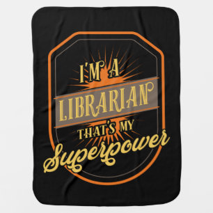 Librarian Baby Blanket