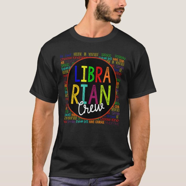 Librarian Back to school T-Shirt (Front)